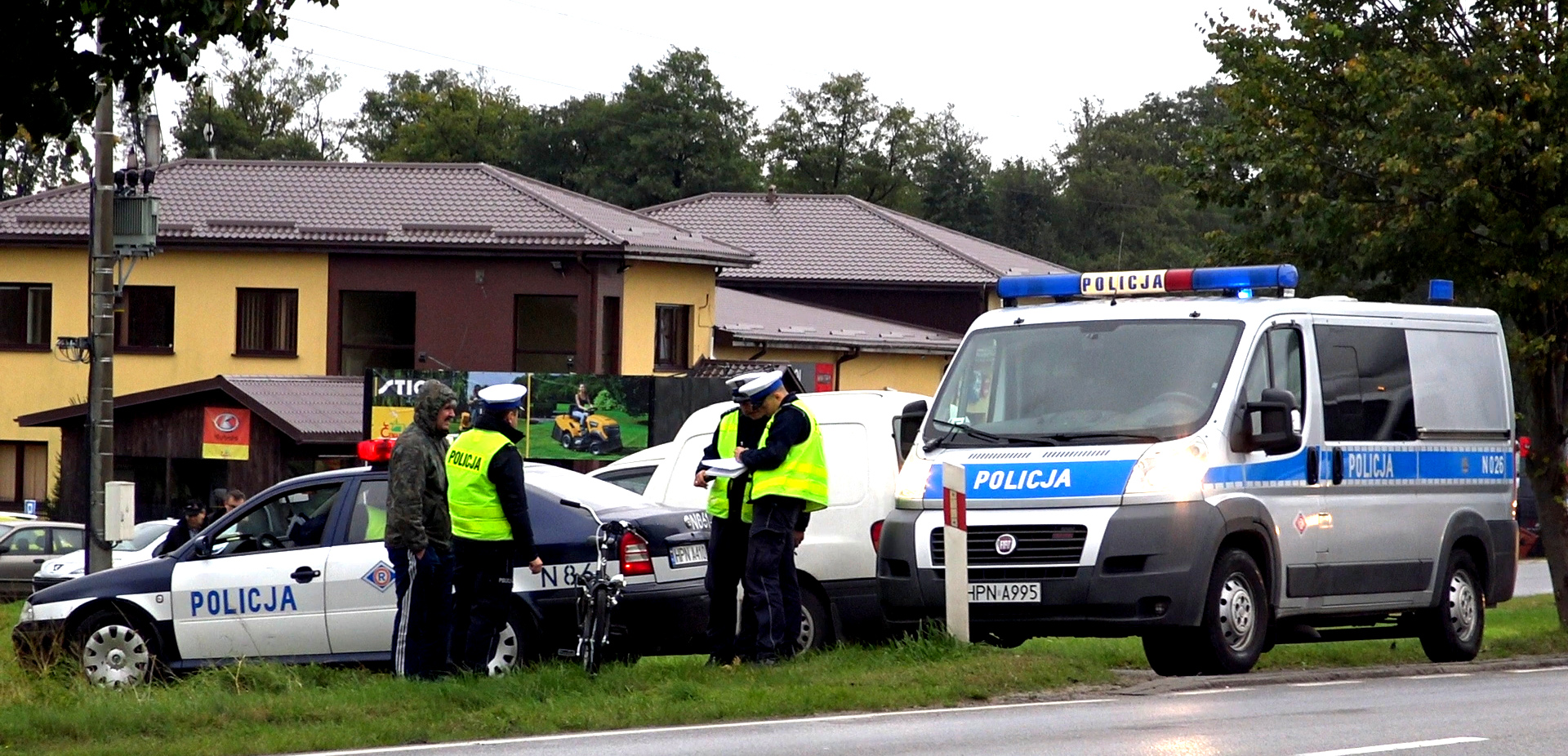Wypadek pod Łosinem