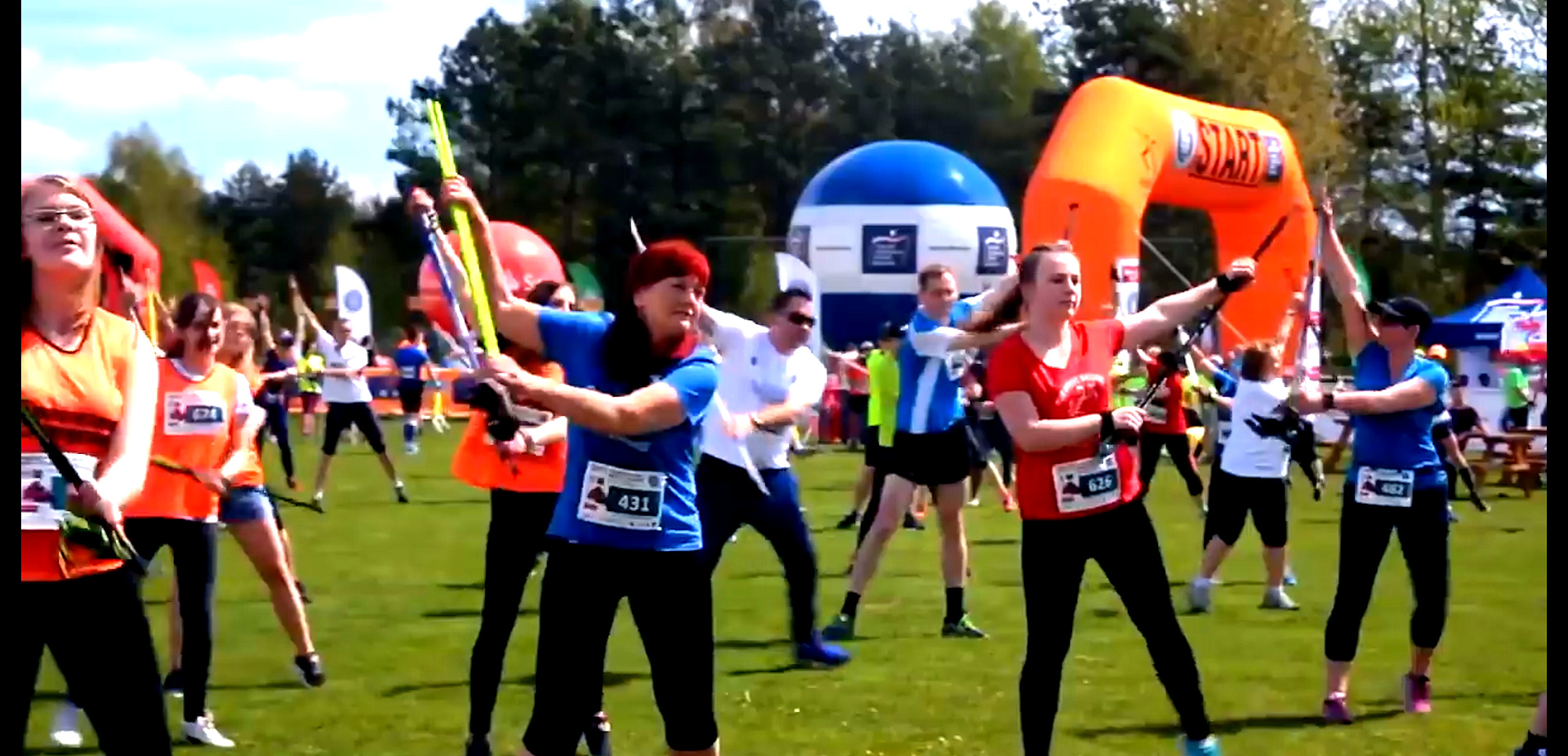 Sportowo i biesiadnie