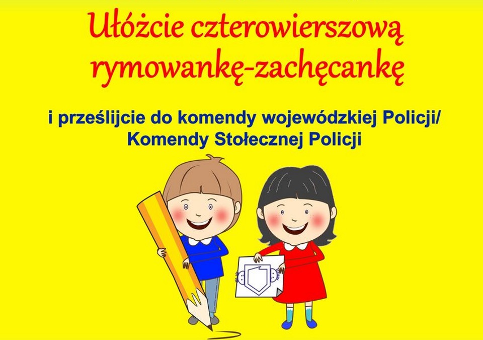 Konkurs „Rymowanka – Zachęcanka”