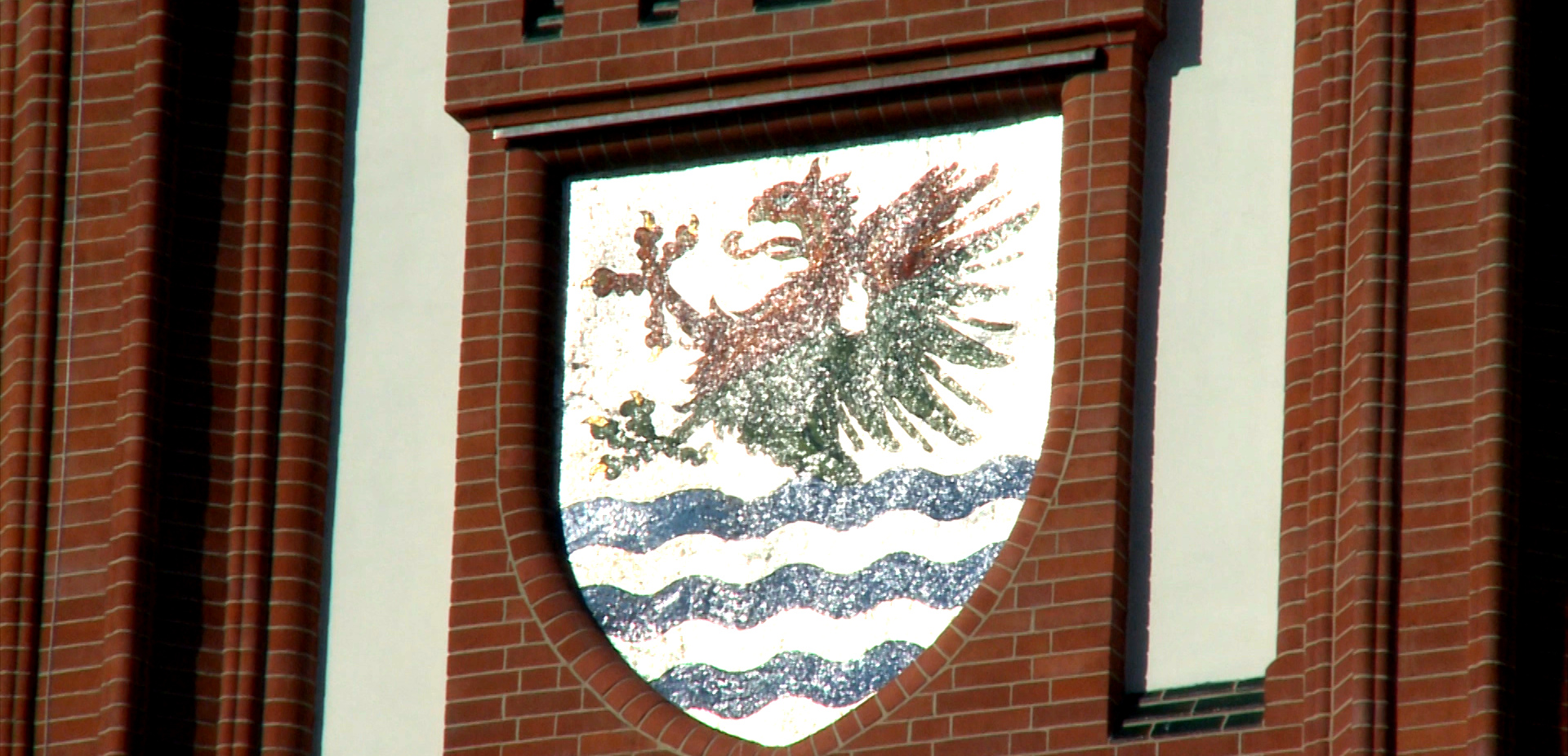 Kreskówka zamiast gryfa